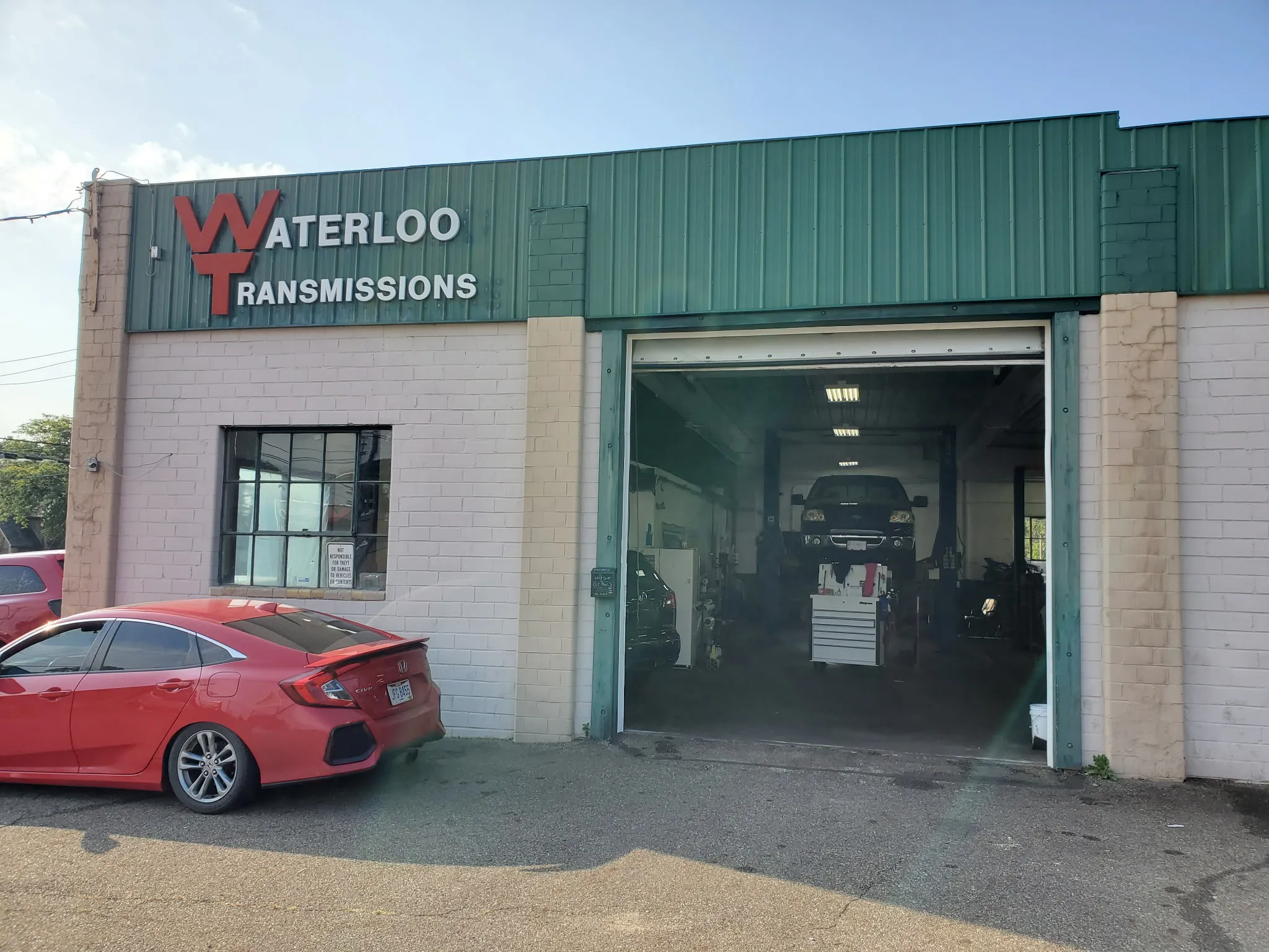 Transmission specialists at work