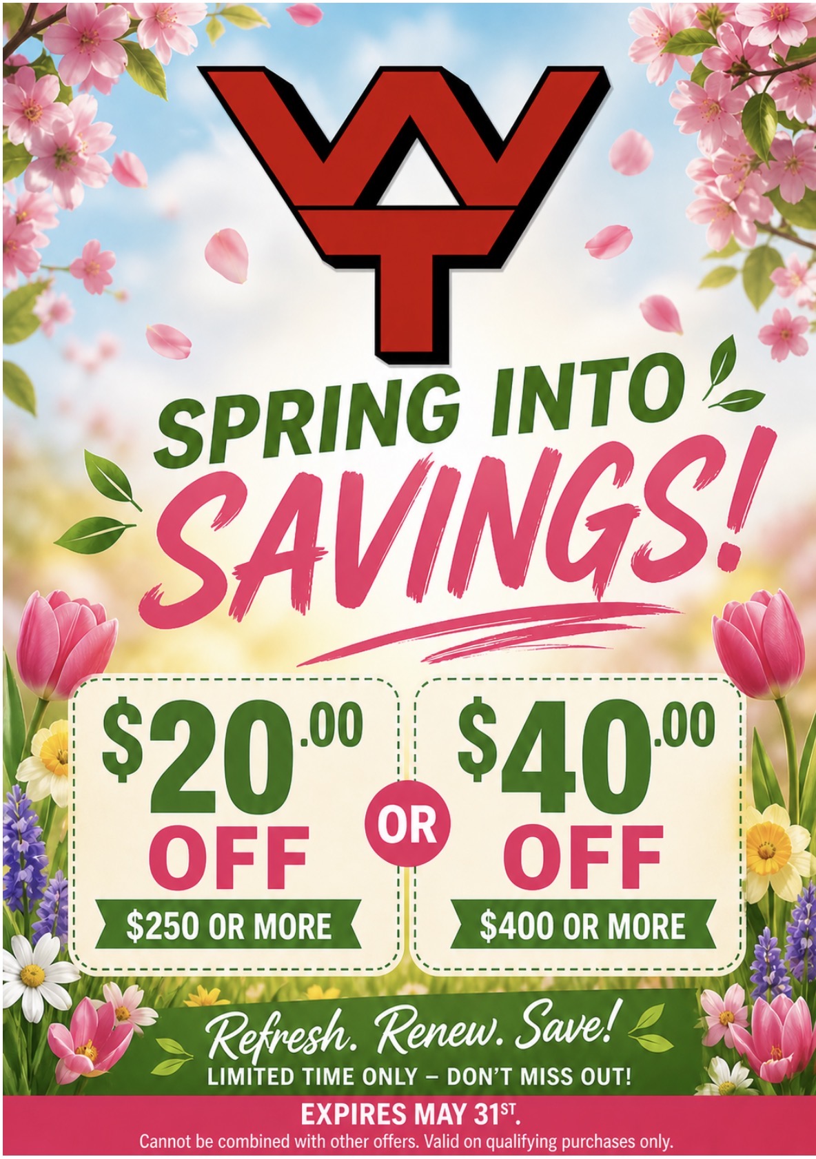 Spring Special Offer - Waterloo Transmissions Canton